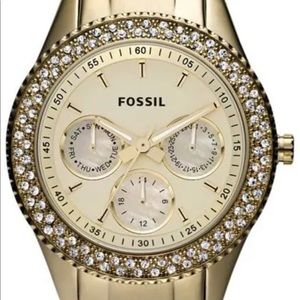 Fossil Gold-tone Steel Ladies Watch